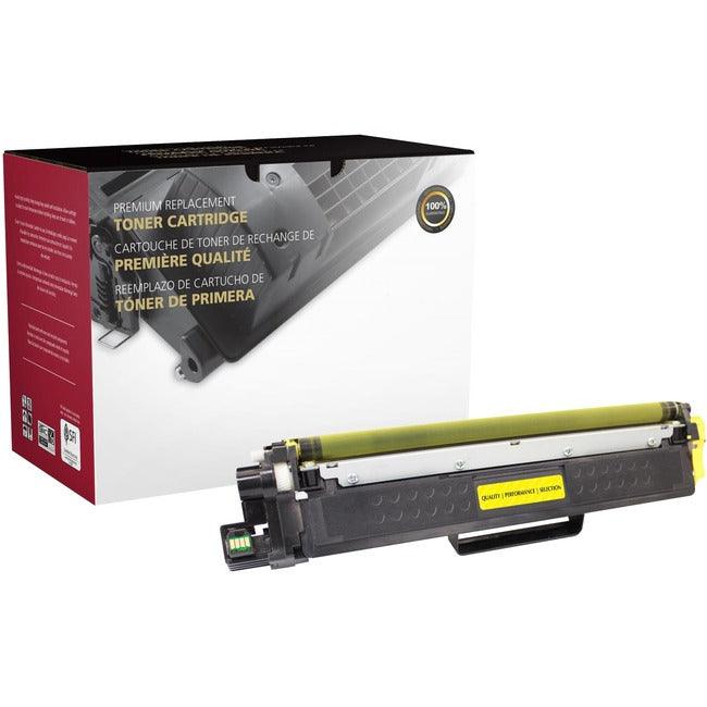 Cartouche de toner remise à neuf Clover Technologies - Alternative pour Brother TN227, TN227Y - Jaune