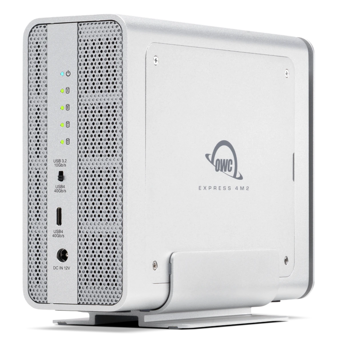 OWC Express 4M2 USB4 40Gb/s Four Slot NVMe M.2 SSD Enclosure