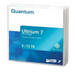 Quantum LTO 7 Ultrium case viewed from the front and angled to the left