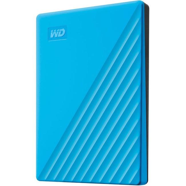 WD My Passport 2TB  Portable Hard Drive - External - Blue