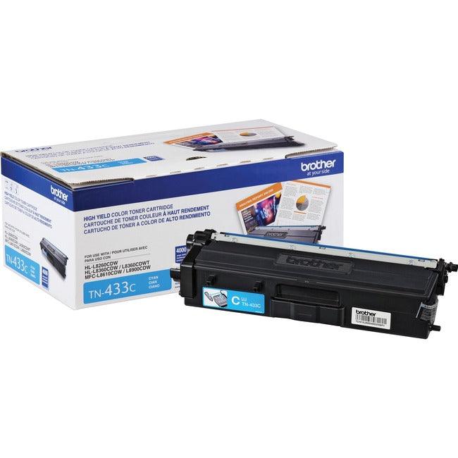 Cartouche de toner Brother TN433C - Cyan