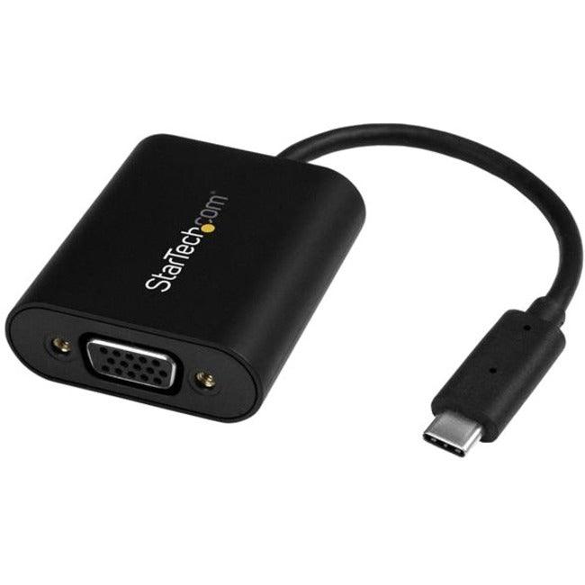 StarTech.com Adaptateur USB-C vers VGA - 1920 x 1200 - Adaptateur USB C - Adaptateur moniteur/projecteur USB Type C vers VGA