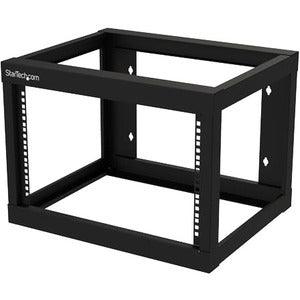 StarTech.com 6U 19" Wall Mount Network Rack - 19" Deep Open Frame for Server Room AV/Data/Patch Panel/IT/Computer Equipment w/Cage Nuts