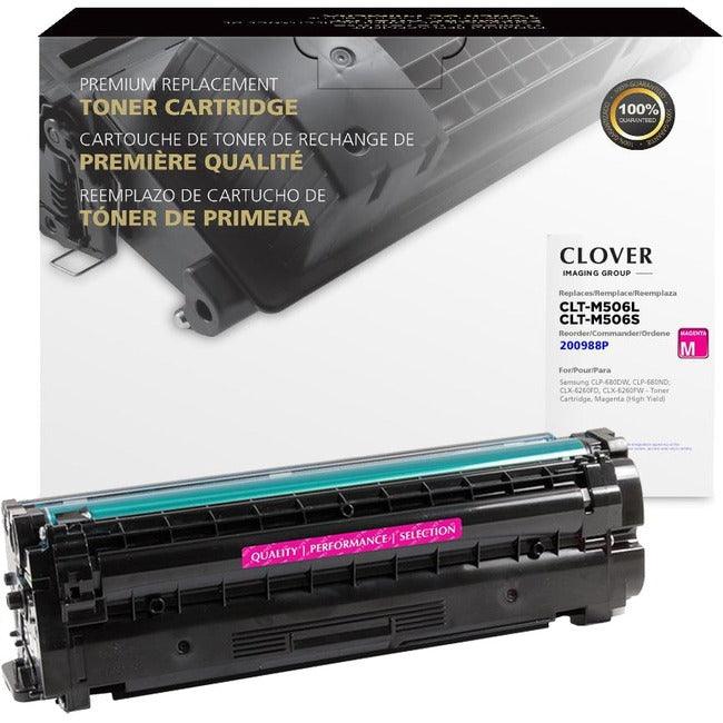 Clover Technologies Remanufactured Toner Cartridge - Alternative for Samsung - Magenta