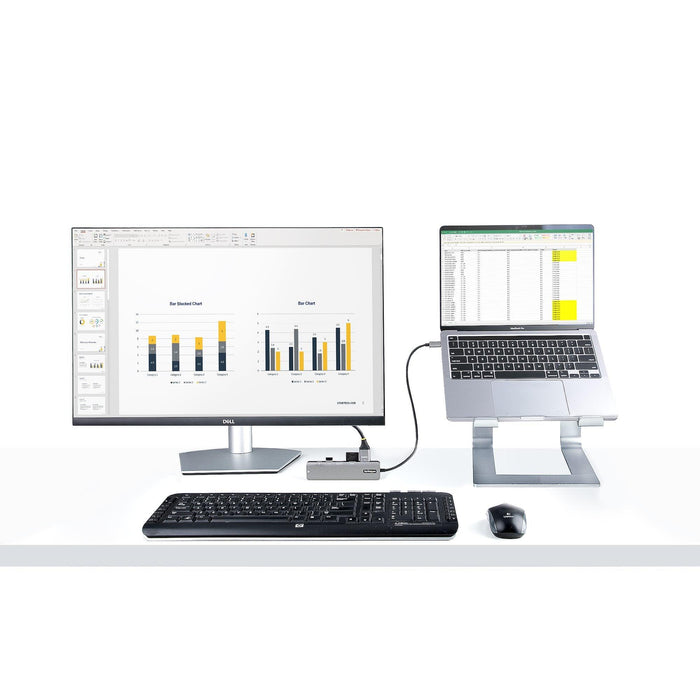 Startech Usb-c Multiport Adapter (5gbps Usb 3.1 Gen 1) - Dp 1.4 Alt-mode For 4k 60hz Hdmi