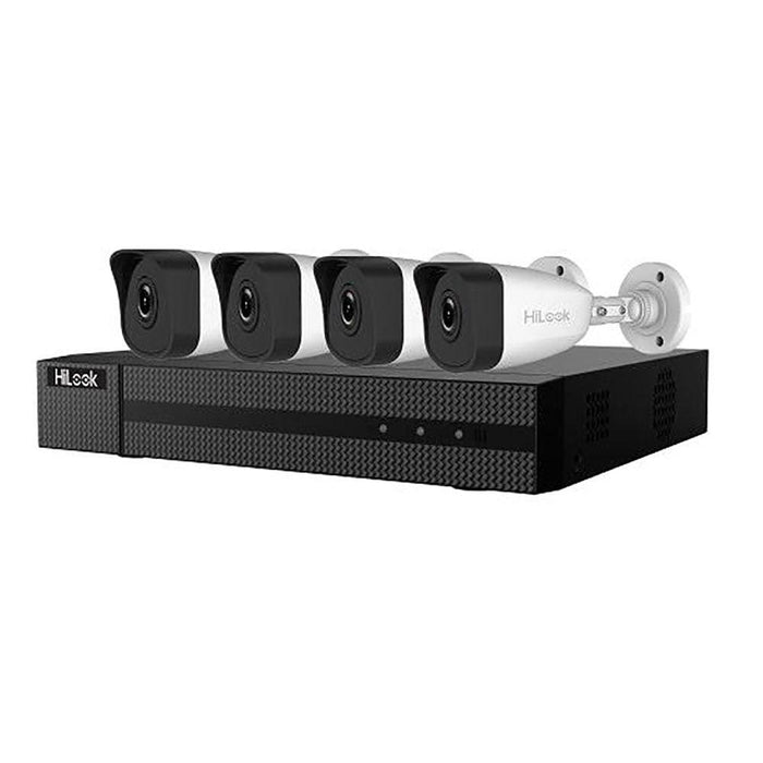 Hikvision Hilook 2 Mp Bullet Poe Ip Kit Features Four 2 Mp Bullet Poe-powered Cameras 1nvr