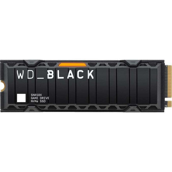 Western Digital Wd Black Sn850x Nvme Ssd Gaming Storage With Heatsink 2tb